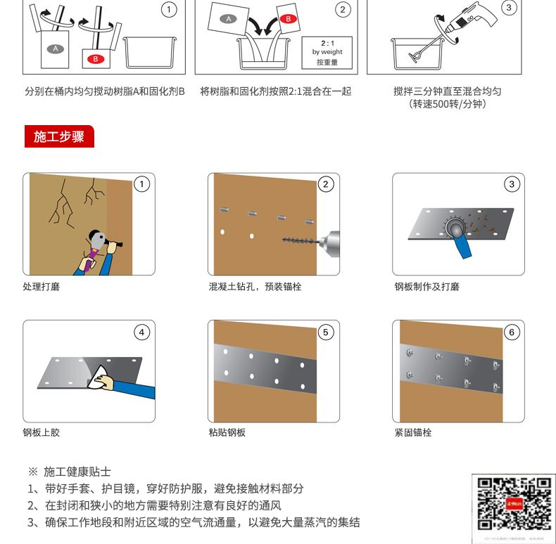 包钢班玛粘钢加固施工过程